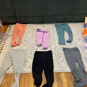 Kids Colorful Leggings Set